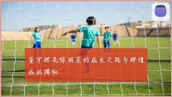 董宇辉足球明星的成长之路与辉煌成就揭秘